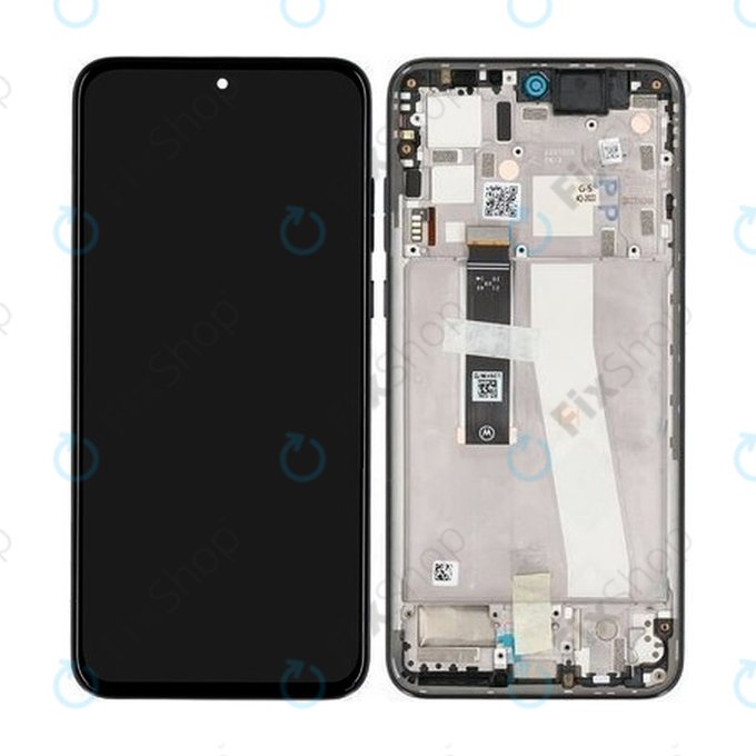 Motorola Edge 30 Neo XT2245 - Ecran LCD + Sticlă Tactilă + Ramă (Black Onyx) - 5D68C21403 Genuine Service Pack