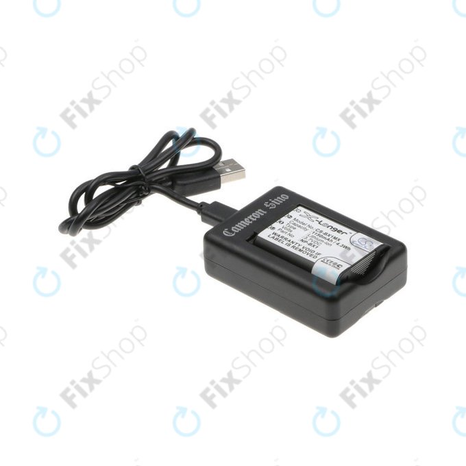 2 baterii cu încărcător pentruSony Cyber-shot DSC-RX100, Cyber-shot DSC-WX300B, 1150mAh, Li-Ion, 7.4V, NP-BX1, HQ