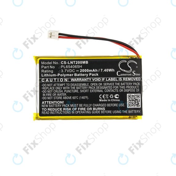 Baterie pentru Luvion Prestige Touch 2, 2000mAh, Li-Pol, 3.7V, PL654065H, HQ