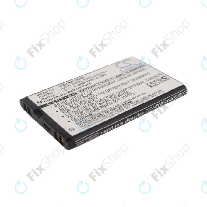Baterie pentru LG KG120, 850mAh, Li-Ion, 3.7V, LGIP-G830, HQ