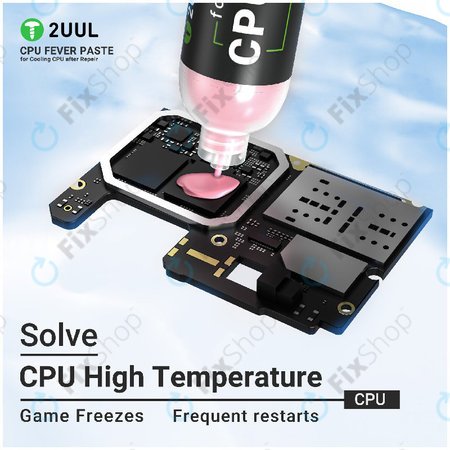 Pastă termoconductoare pentru CPU, 2UUL SC10, 50g