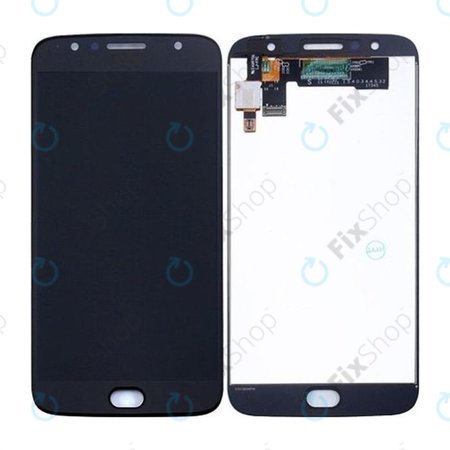 Motorola Moto G5S Plus XT1805 - Ecran LCD + Sticlă Tactilă + Ramă (Black) TFT