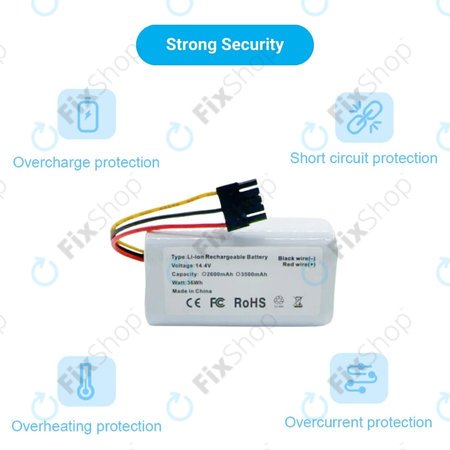 Xioami Mi Robot Vacuum Mop 2 Lite, E10 - Baterie N011-4S1P Li-Ion 14.4V 2600mAh