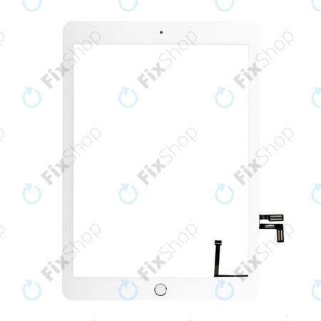 Apple iPad (5th Gen 2017) - Sticlă Tactilă + Buton Acasă (Silver)