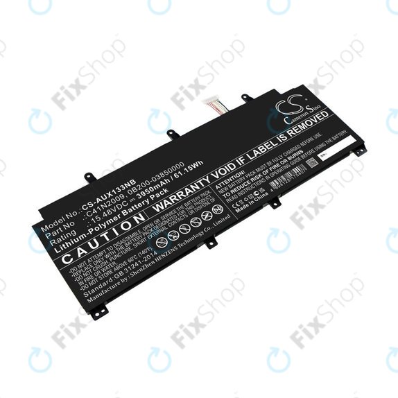 Baterie pentru Asus ROG Flow X13 GV301QE-K6008, 3950mAh, Li-Pol, 15.48V, C41N2009, HQ