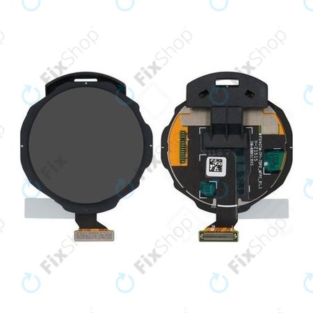 Samsung Galaxy Watch 4 Classic 46mm R895 - Ecran LCD + Sticlă Tactilă + Ramă (Black) - GH96-14426A Genuine Service Pack