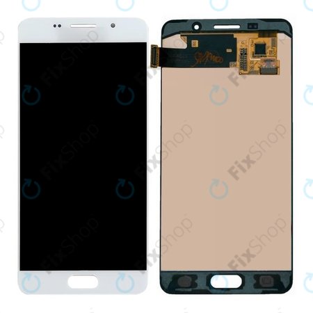 Samsung Galaxy A5 A510F (2016) - Ecran LCD + Sticlă Tactilă (White) OLED