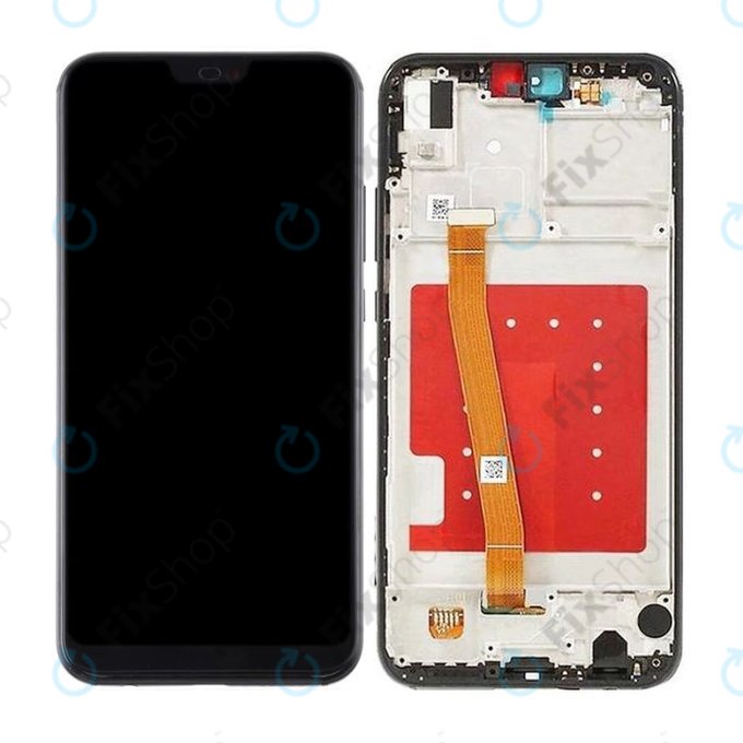 Huawei P20 lite - Ecran LCD + Sticlă Tactilă + Ramă (Black) TFT