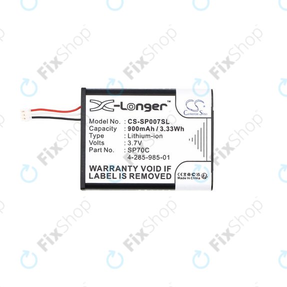Baterie pentru Sony PSP E1000, E1002, E1004, E1008, 900mAh, Li-Ion, 3.7V, SP70C, HQ