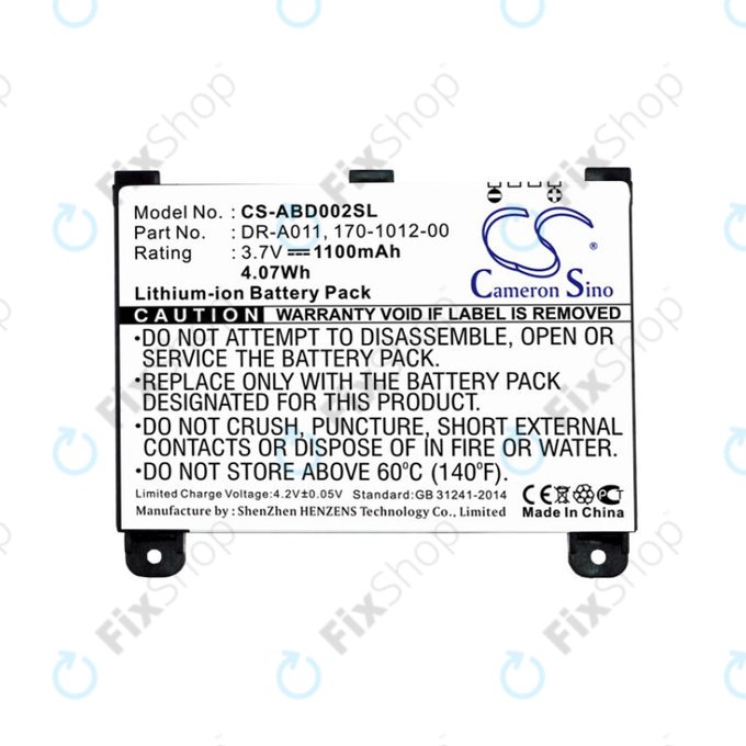 Baterie pentru Amazon Kindle 2, 1100mAh, Li-Ion, 3.7V, DR-A011, HQ