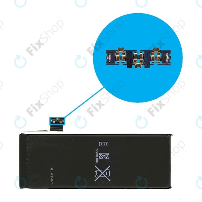 Apple iPhone 5C, 5S - Conector Baterie (Cablu Flex)