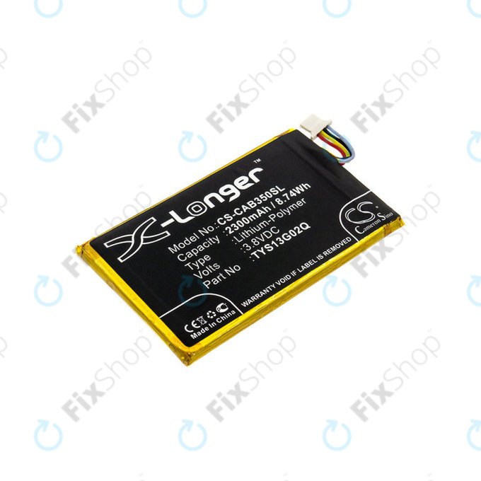 Caterpillar CAT B35 - Baterie TYS13G02Q 2300mAh HQ