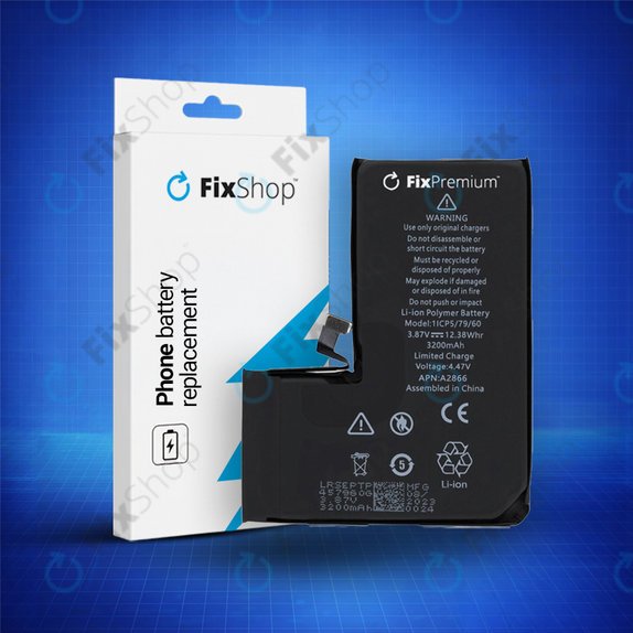 Baterie pentru iPhone 14 Pro, 3200mAh, DIAGNOSTIC