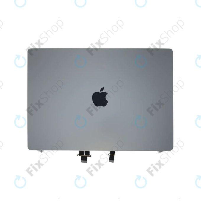 Display LCD pentru MacBook Pro 16", A3403 (2024), cu sticlă frontală și capac, Silver, 661-42323, Genuine Apple, Genuine Apple