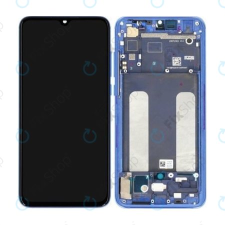 Xiaomi Mi 9 Lite - Ecran LCD + Sticlă Tactilă + Ramă (Aurora Blue) - 561010033033, 5600040F3B00 Genuine Service Pack