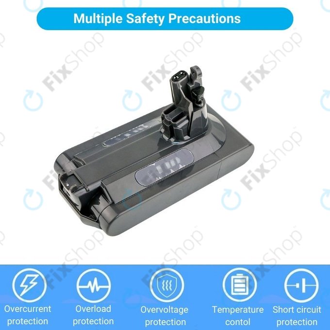 Dyson V10 - Baterie 969352-02, SV12, 206340 Li-Ion 25.2V 2500mAh HQ