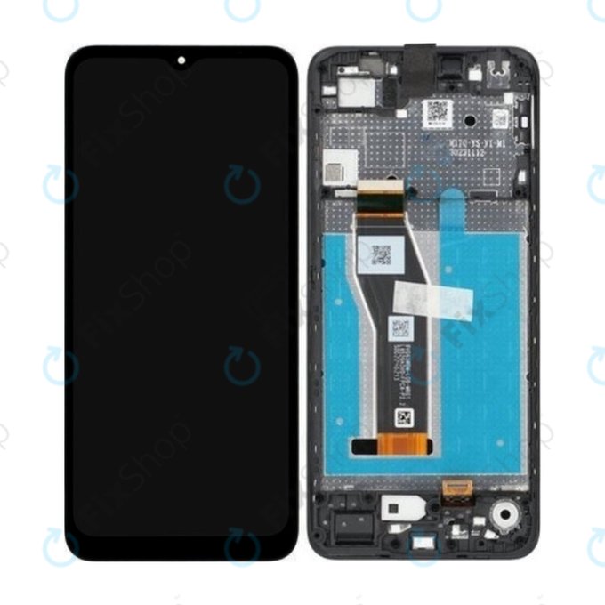 Motorola Moto E13 - Ecran LCD + Sticlă Tactilă + Ramă (Cosmic Black) - 5D68C22340 Genuine Service Pack