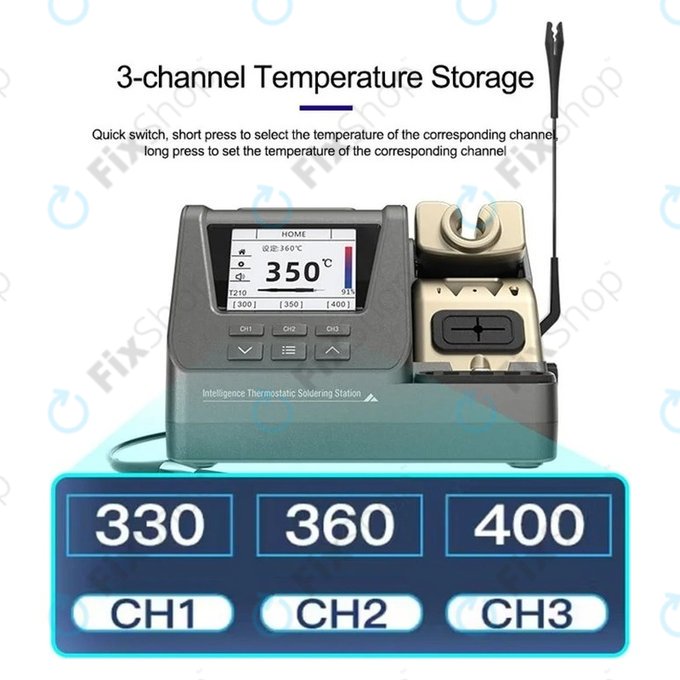 GVM H3 - Smart Stație de Lipit 3în1