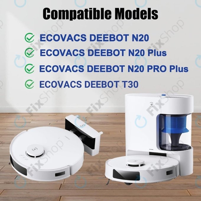 Ecovacs Deebot N20, N20 Plus, N20 Pro Plus - Perie principală