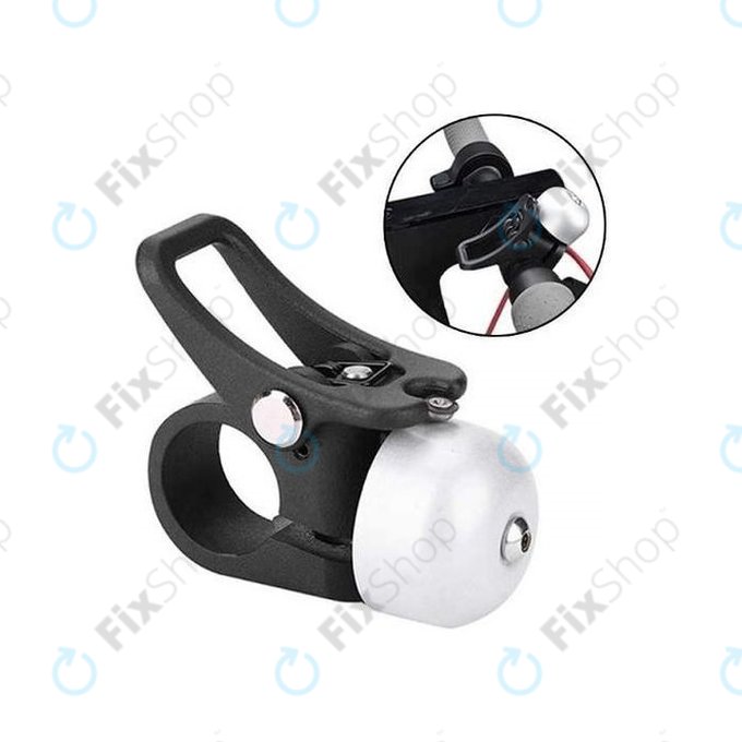 Xiaomi Mi Electric Scooter 1S, 2 M365, Essential, Pro, Pro 2 - Clopoțel (Grey) - C002550002800 Genuine Service Pack