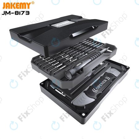 Jakemy JM-8173 - Set de Unelte de service pentru serviciul electronic 69in1