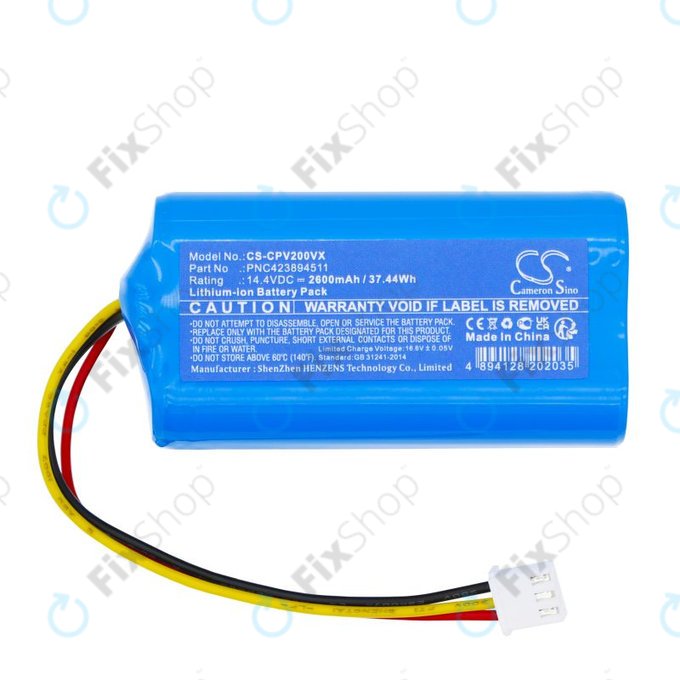 Baterie pentru ETA Nico 2219, 2600mAh, Li-Ion, 14.4V, PNC423894511, HQ