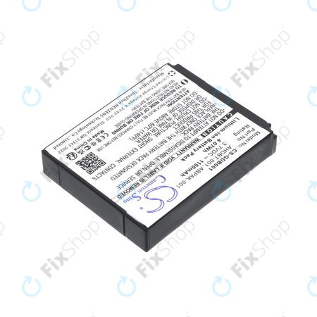 Baterie pentru GoPro HD Hero, Hero2, 1100mAh, Li-Ion, 3.7V, AHDBT-001, HQ