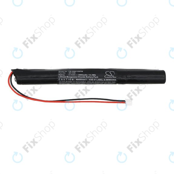 Baterie pentru Hilti 120-ME, GX 120 ME, 3000mAh, Li-MnO2, 4.5V, 381458, HQ