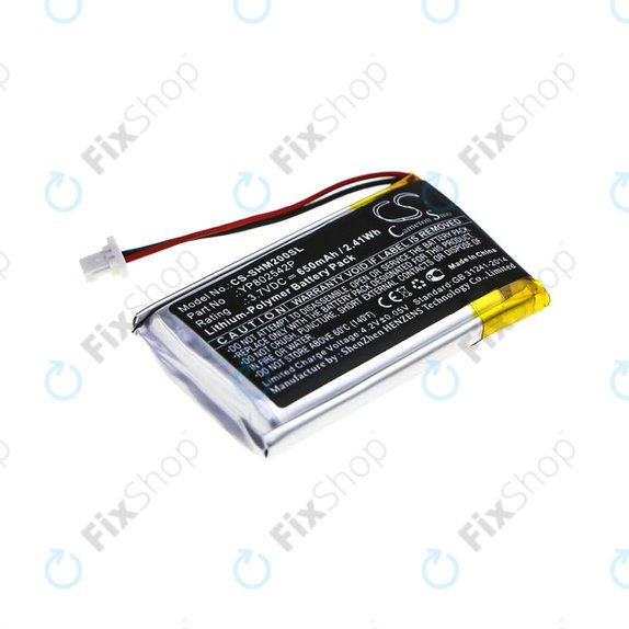 Baterie pentru Sena SMH-10s, SMH-20s, 650mAh, Li-Pol, 3.7V, YP802542P, HQ