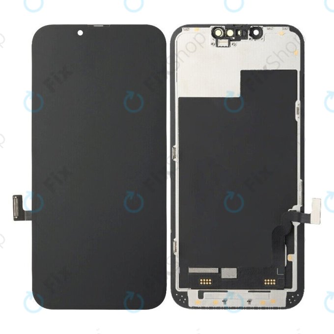 Apple iPhone 13 - Ecran LCD + Sticlă Tactilă + Ramă Soft OLED FixPremium