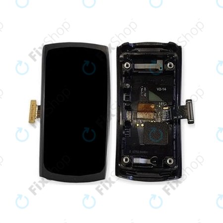 Samsung Gear Fit 2 SM-R360 - Ecran LCD + Sticlă Tactilă + Ramă (Gray) - GH97-19001A, GH97-19201A Genuine Service Pack