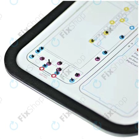 Organizator magnetic de șuruburi cu diagramă (iPhone 6 - 11 Pro Max)