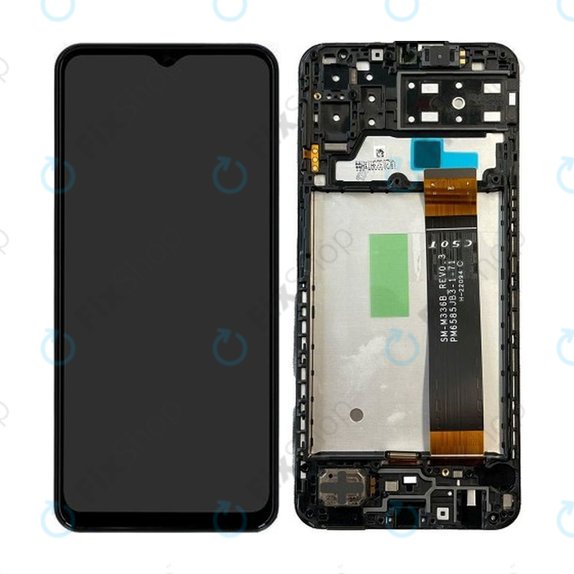 Samsung Galaxy A13 A135F - Ecran LCD + Sticlă Tactilă + Ramă (Black) - GH82-28508A Genuine Service Pack
