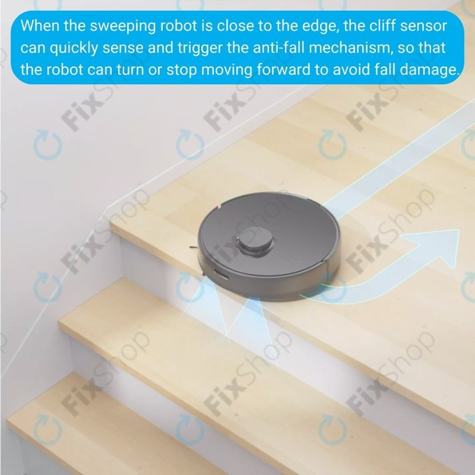 Xiaomi Roborock S7 - Senzori de cădere (Stânga)