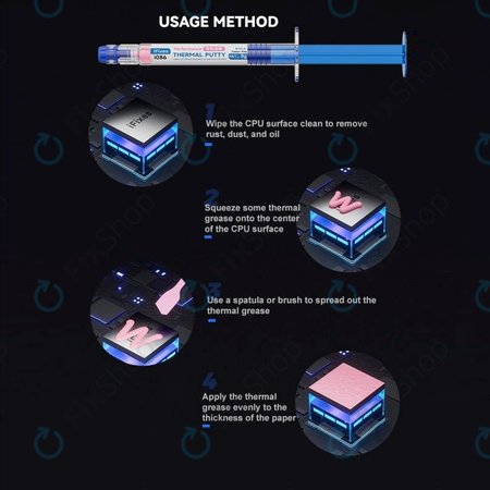 iFixes i506 Pink Performance Thermal Compound - pastă termică pentru telefon/tabletă, 50g