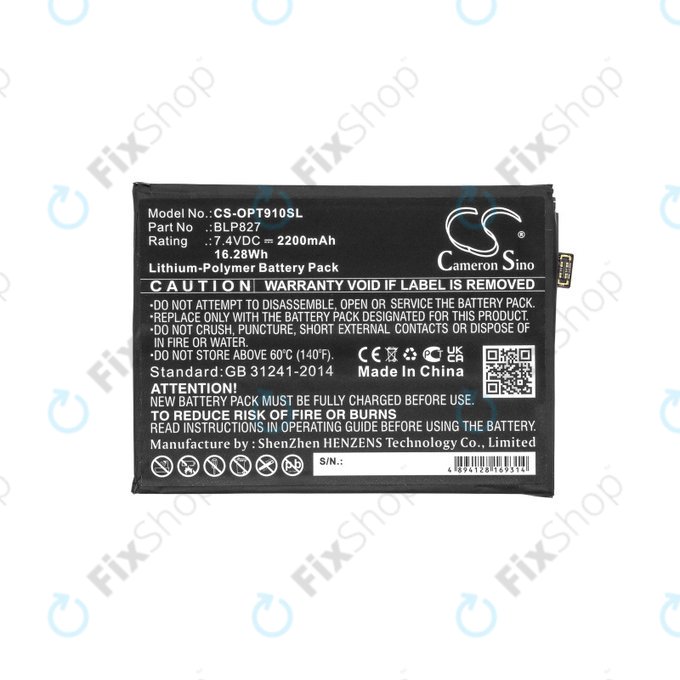 OnePlus 9 Pro - Baterie BLP827 2200mAh HQ