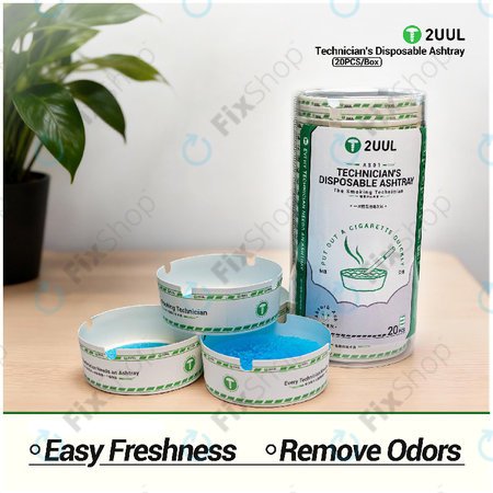 Scrumieră de unică folosință pentru tehnicieni, 2UUL AS01, 20 buc/cutie