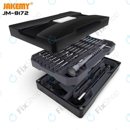 Jakemy JM-8172 - Set de Unelte de service pentru service electronic 73în1