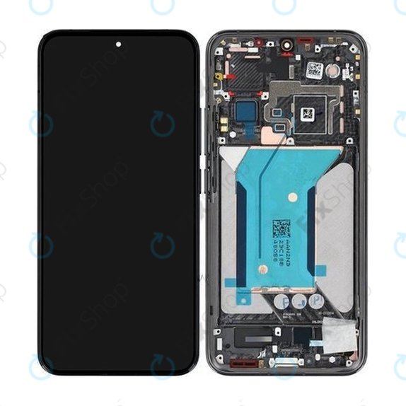 Xiaomi 14 23127PN0CC - Ecran LCD + Sticlă Tactilă + Ramă (Black) - 56000400N300 Genuine Service Pack