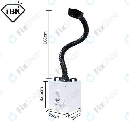 TBK Smoking Apparatus Laser Smoker - Extractor de fum în timpul lipirii