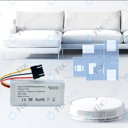 Xioami Mi Robot Vacuum Mop 2 Lite, E10 - Baterie N011-4S1P Li-Ion 14.4V 2600mAh