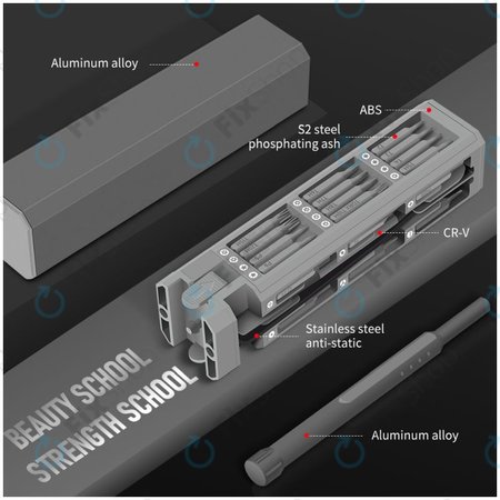 Kingsdun - Precission Screwdriver Set for Phone & PC Repair 44în1
