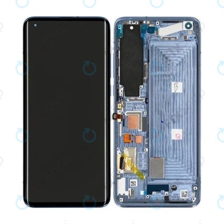 Xiaomi Mi 10 - Ecran LCD + Sticlă Tactilă + Ramă (Twilight Grey) - 56000500J200 Genuine Service Pack