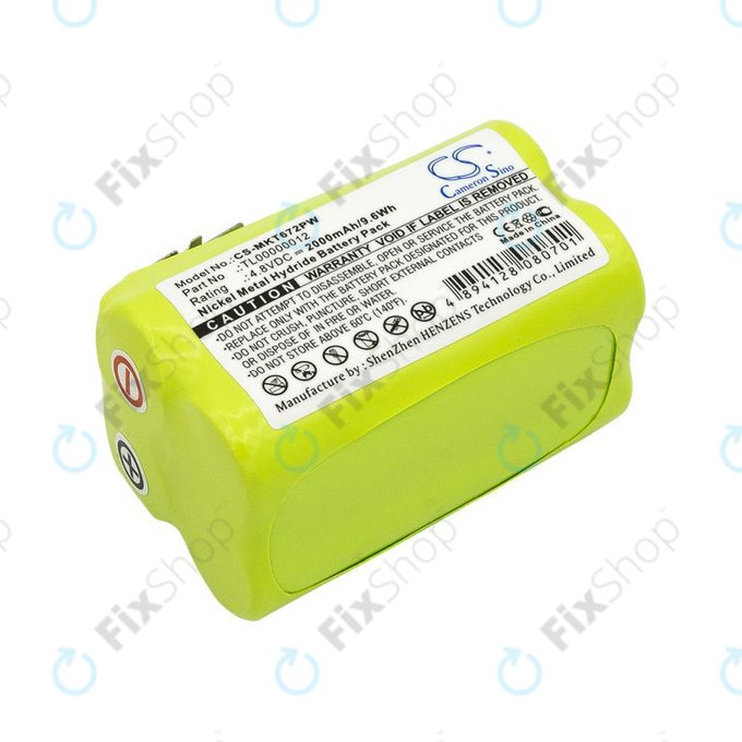 Baterie pentru Makita 6722D, 6723DW, 2000mAh, Ni-MH, 4.8V, TL00000012, HQ