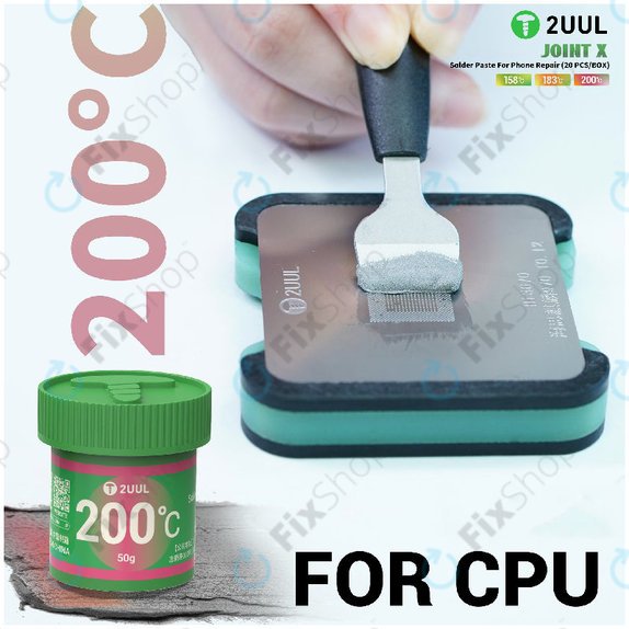 Pastă de lipit, temperatură înaltă, 2UUL FS200, (200C)