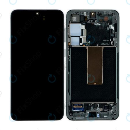 Samsung Galaxy S23 Plus S916B - Ecran LCD + Sticlă Tactilă + Ramă (Phantom Black) OLED