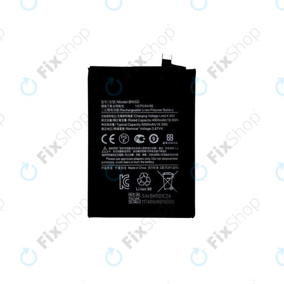 Xiaomi Redmi Note 11, Note 11S - Baterie BN5D 4900mAh