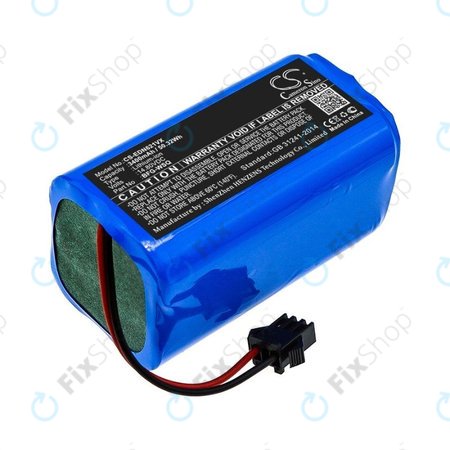 Ecovacs Deebot N79, N79S, Eufy RoboVac-series, Proscenic 850-series - Baterie BFG-WSQ, ICR18650-26J-4S1P, UR18650ZY-4S1P-AAM Li-Ion 14.4V 3400mAh HQ