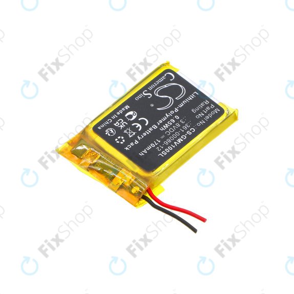 Baterie pentru Garmin Femix 6s Pro, Venu, 170mAh, Li-Pol, 3.8V, 361-00086-12, HQ