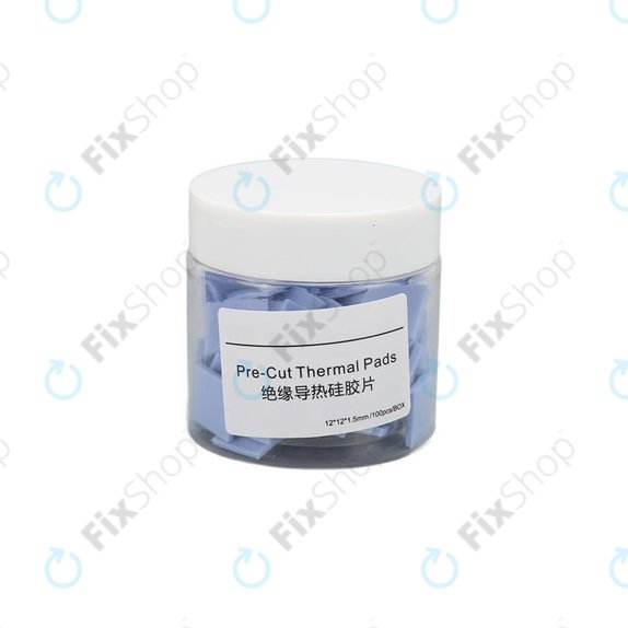 Pad termoconductor pretăiat, 12 x 12 x 1,5mm